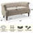 Loveseat Sofa for Living Room - Long Couch in a Box, Love Seat for Small Area, Couches for Living Room