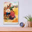«Two Girls And A Boy» par Vintage Posters, art mural en verre acrylique-1873858105