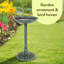 Mosaic Birdbath