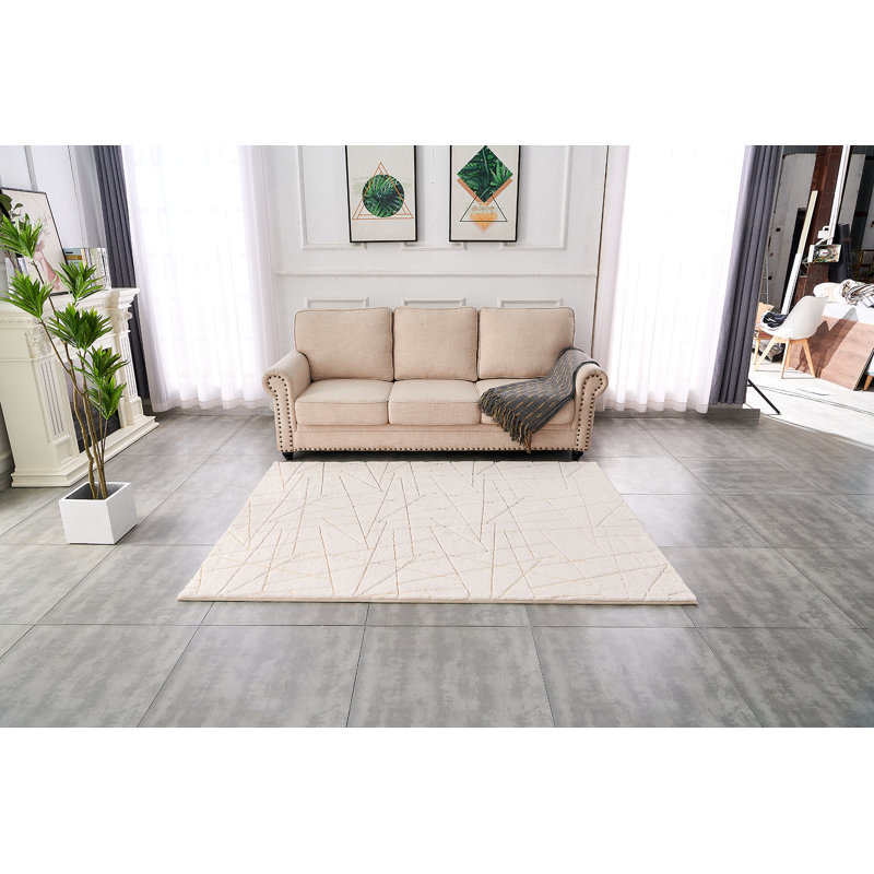 Tapis rectangulaire avec envers antidérapant, Rectangle 4 pi x 6 pi