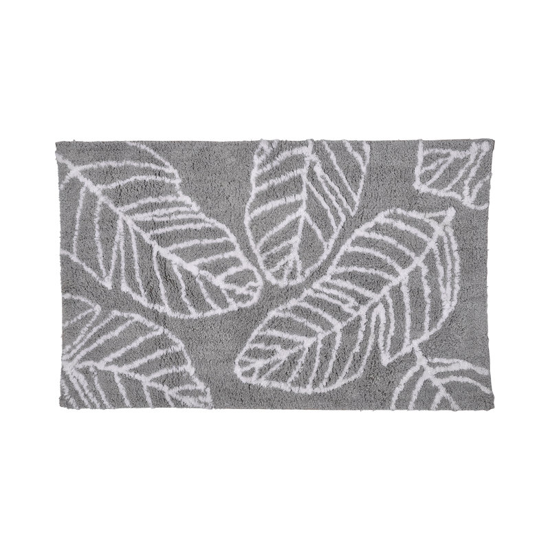 Matteo Non-Slip Bath Mat, Grey