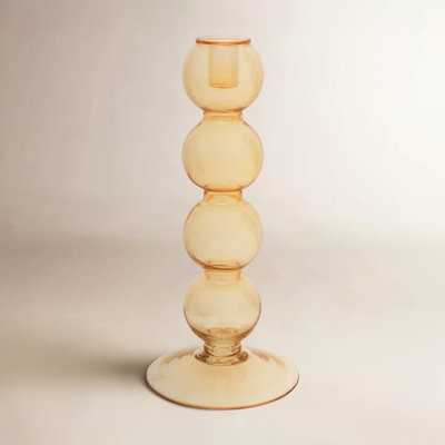 Geri Glass Candlestick Holder