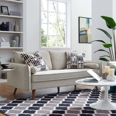 Modway Carson Carrington Hedeby Upholstered Fabric Sofa