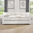 Phillip Modern Upholstered Daybed with Pull-Out Bed & Striped Design-1035684395
