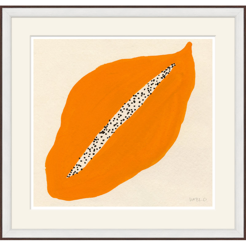 Papaya Giclee Print by Susan Hable