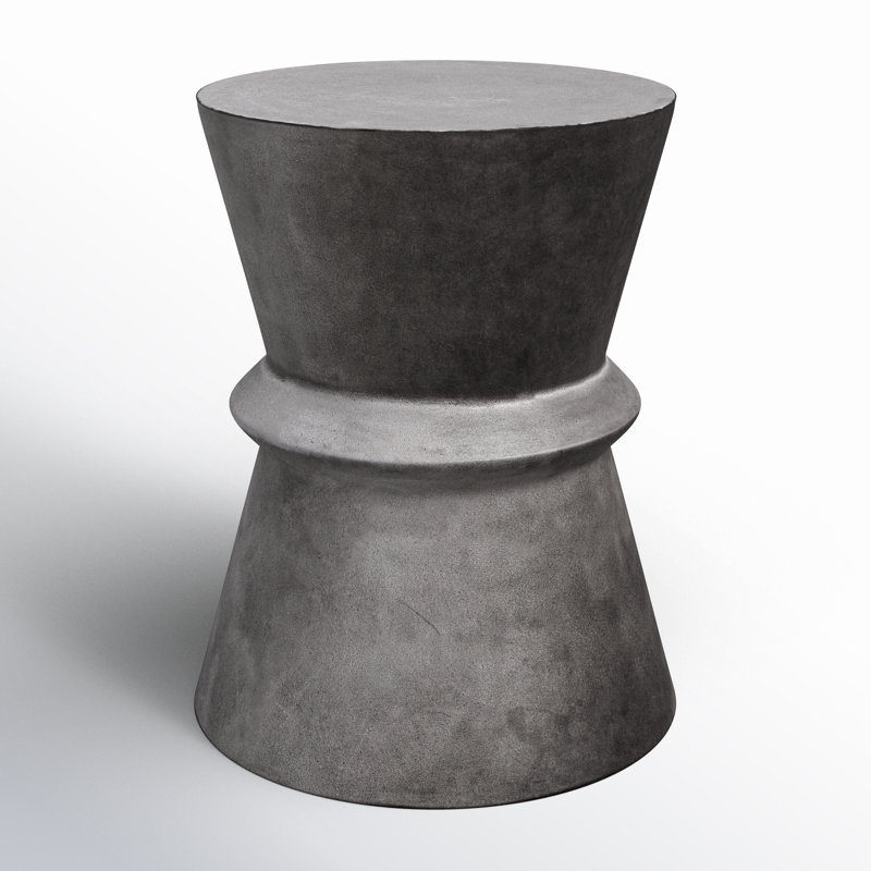 Isiah End Table, Gray
