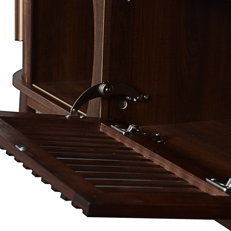 TV Console Table With Storage Cabinet