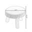 Tabouret d'appoint Brayelle