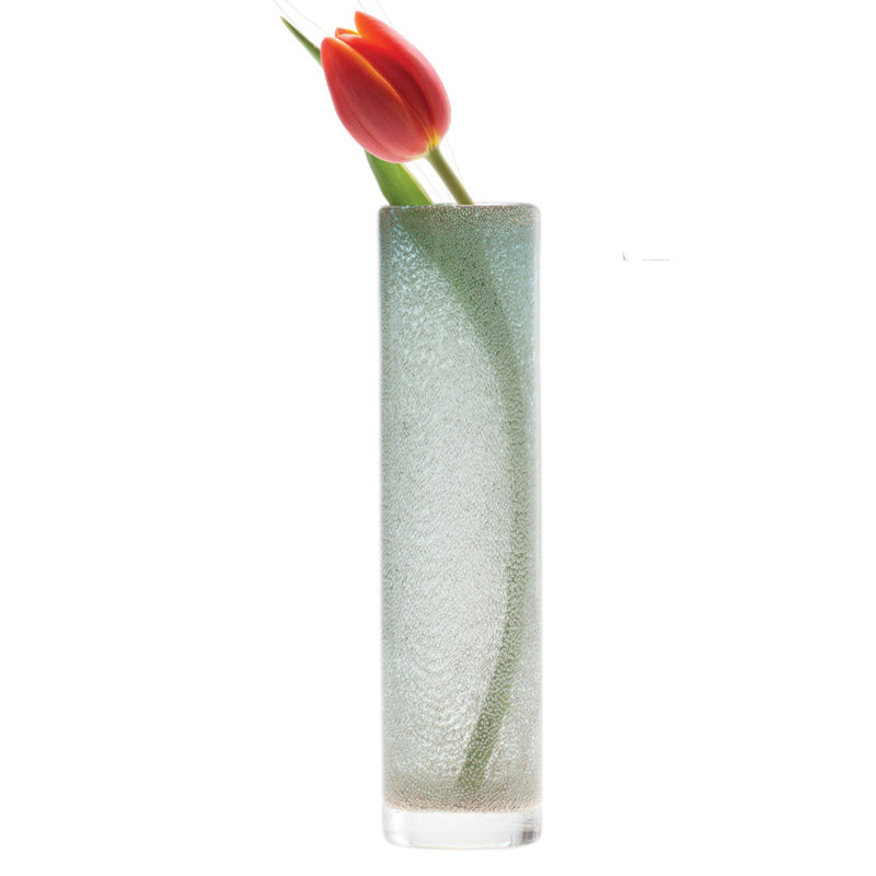 Glass Table Vase, Blue