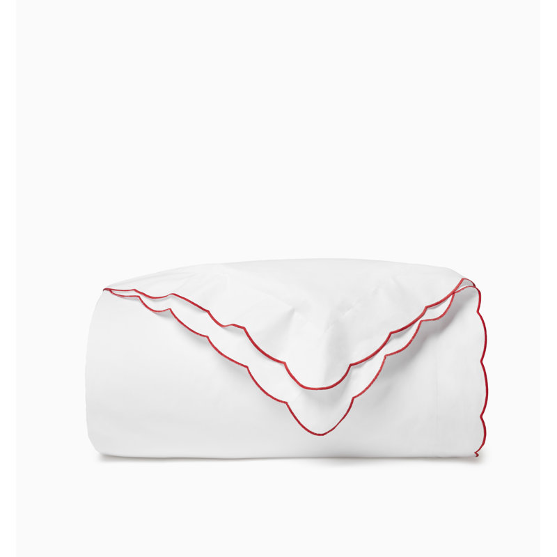 Limana Duvet Cover, Persimmon, Twin Duvet Cover