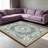 Sage Classic Medallion Rug carpet-easy to clean, machine-washable, soft and comfortable; suitable for door mats, kitchens, living rooms, bedrooms, corridors, and laundry areas. Easy to clean, durable carpet for home decoration.-1034302836
