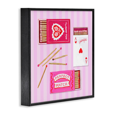 Giclée romantique encadrée, conçue par Rachael Reese
