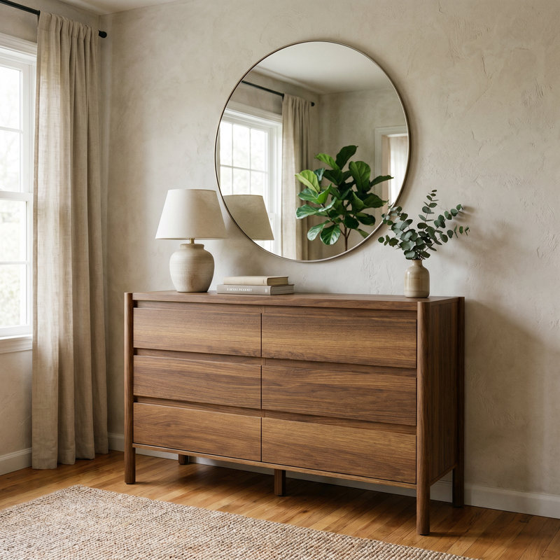 Commode double 6 tiroirs