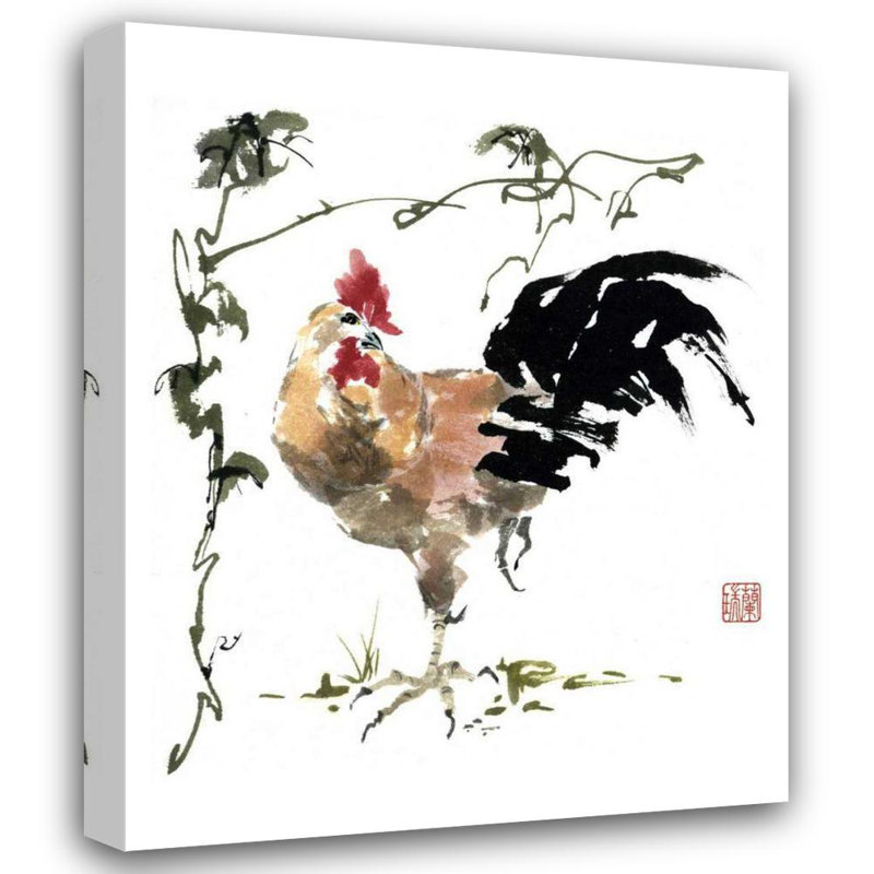«Lark Manor ™ Parker, art sur toile tendue de la galerie Nan Rae,« Of All He Surveys », H 34 po x l 28 po