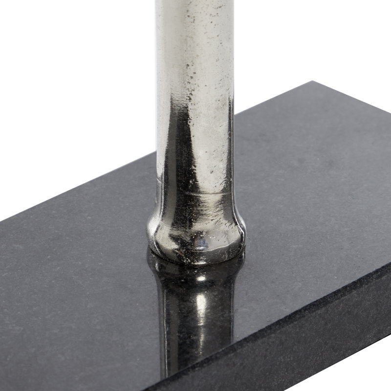 Sculpture Glane sur base en marbre