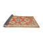 Tapis oriental orange / beige-428194495