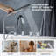 Robinet de baignoire romaine monocommande à fixation sur le comptoir-80972446