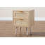 Table de chevet 2 tiroirs Behiye