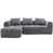 Gray Chenille