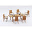 Ensemble repas d'extérieur rectangulaire Ansari-112322216