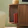 Dragelin Modern Reeded TV Stand with Open Storage