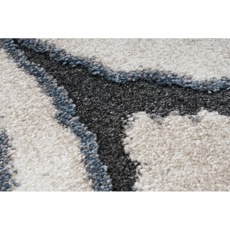 Devarian Abstract Area Rug, Rectangle 60 x 110cm