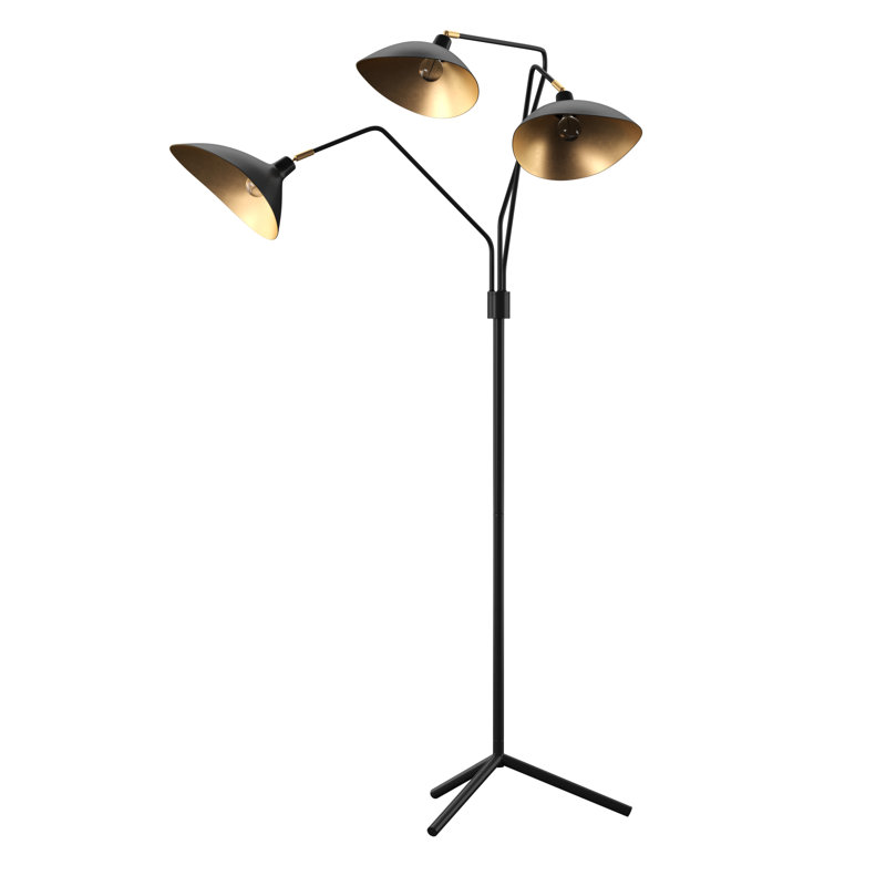 Hopson 69.5'' Tree Floor Lamp, Black