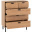 Nathainel - Two Over Three Drawer Chest