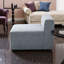 Fauteuil d'appoint / repose-pieds Velvet Cube-1825008223
