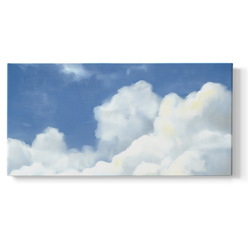 Abstract Series 10 #LII-Gallery Wrapped Canvas, 16" H x 32" W