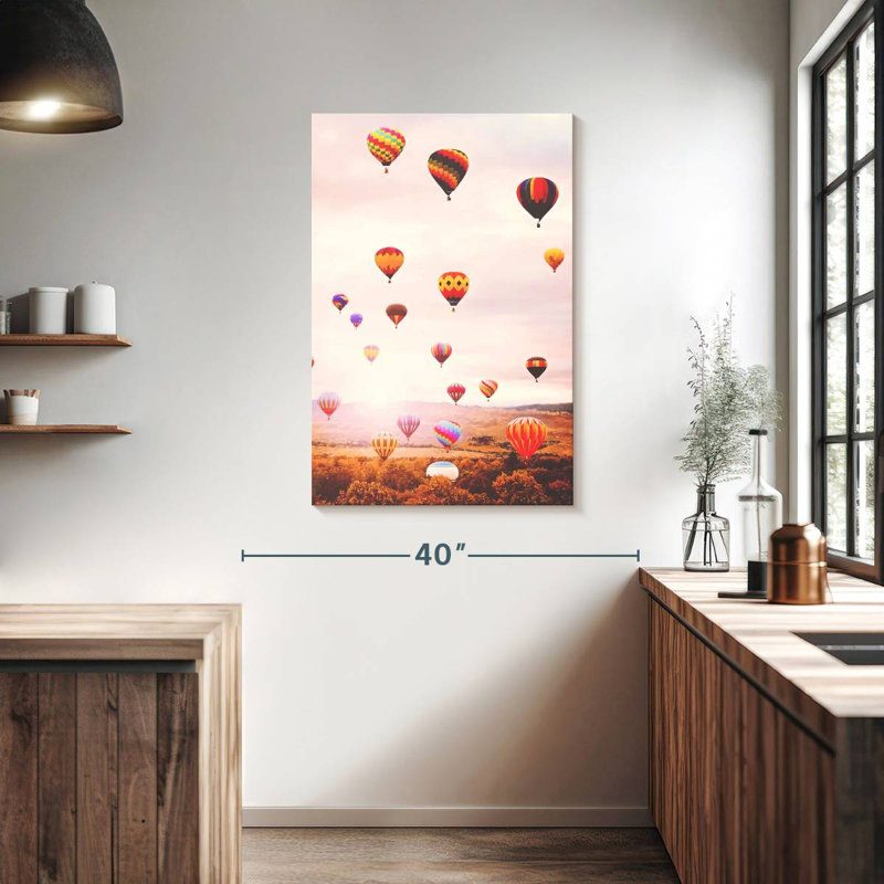Mehar Balloon Festival Flight, 39" H x 26" W