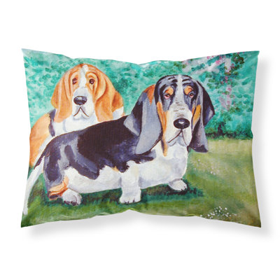  Taie d'oreiller Basset Hound