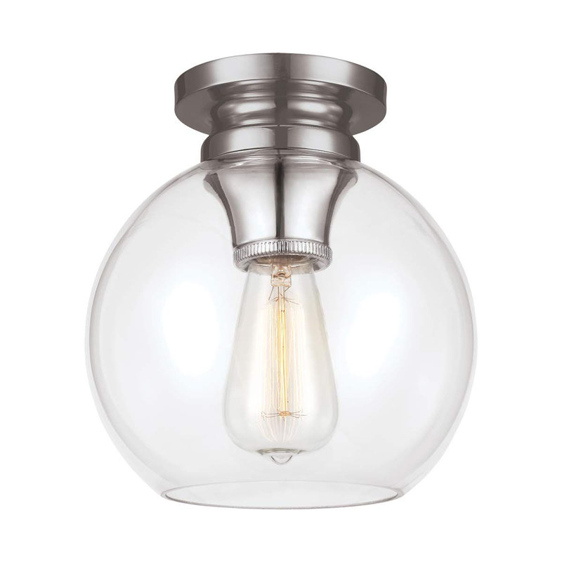 Matthew Glass Flush Mount