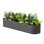 Lit de jardin surélevé modulaire en métal 17 po 9 po de hauteur 17 po