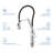 Engel Single Handle Pull Down Kitchen Faucet-63955601