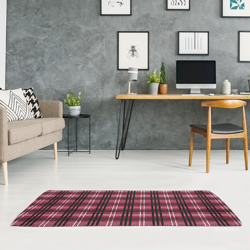 Tapis rouge à carreaux, Rectangle 2 pi x 3 pi