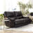 Adlan 65.5'' Leather Power Reclining Loveseat-614474114