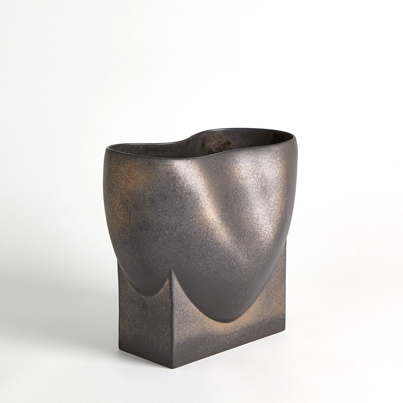 Orpheus Low Bowl, Bronze