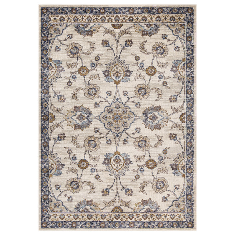 Cadwaller Floral Indoor Rug