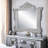 Arch Mirror in Antique Platinum