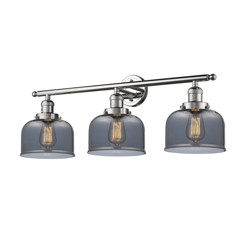 Chaparro Armed Sconce, Matte White Cased, 11" H x 30" W, Polished Nickel