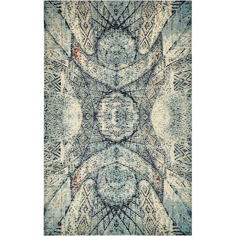 Dimonetta Washable Geometric Indoor Rug, Rectangle 10'6" x 16'5"