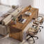 Solid Wood Computer Desk