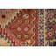 Geometric Kazak-Style Indian Runner Rug 3x8