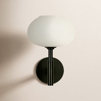 Single Light Dimmable Armed Sconce