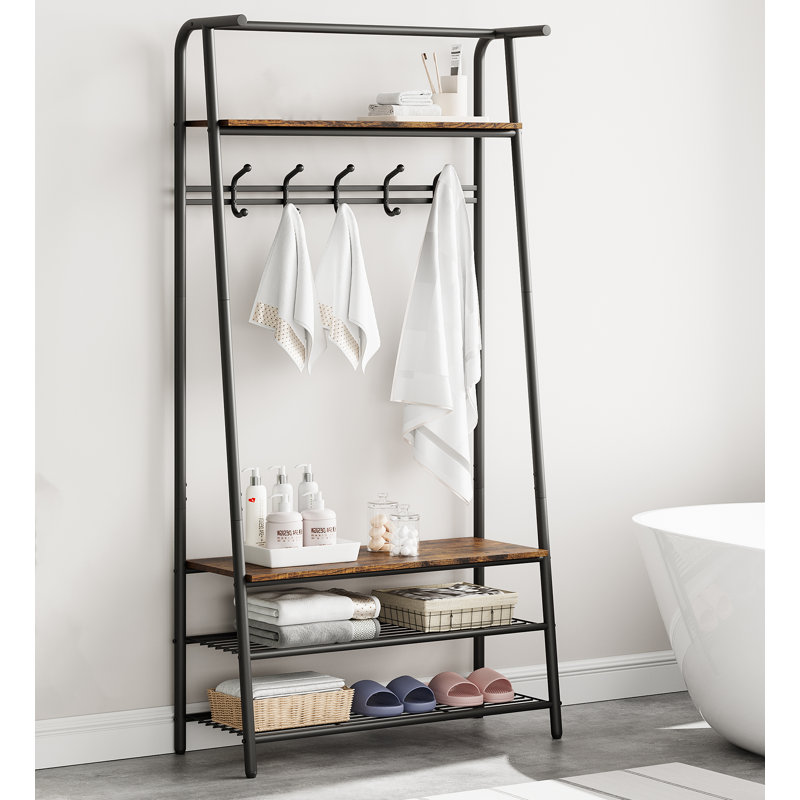 Hall Tree 80cm Wide with Bench