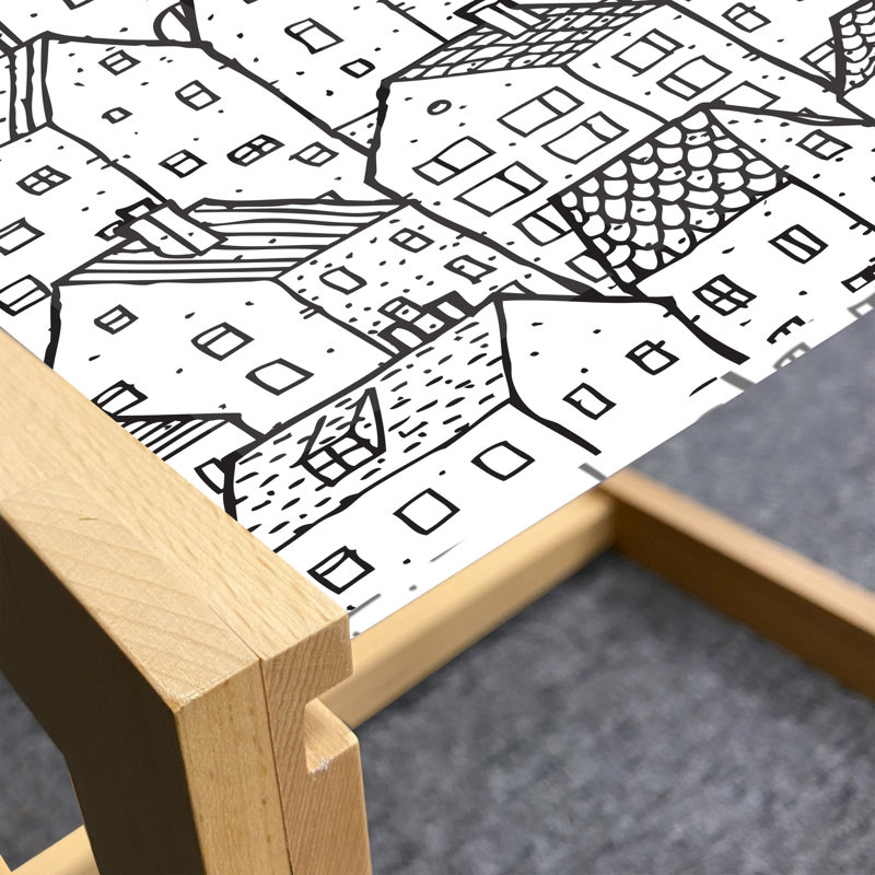 Irantzu Sled Coffee Table, 90cm H x 62cm W x 40cm D