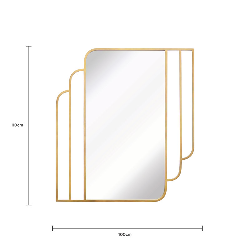 Iron Rectangle Mirror