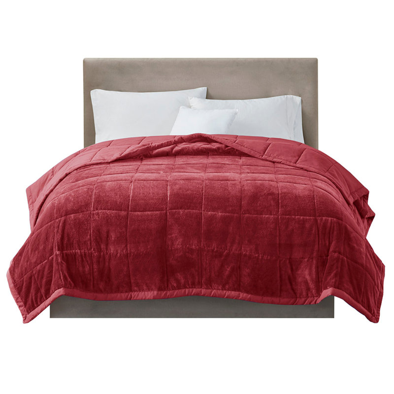 Couverture réversible en duvet HeiQ Smart, Lit simple, Bourgogne