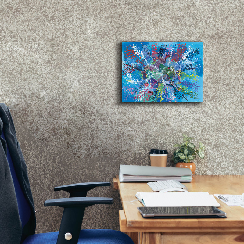 " Epic Graffiti 'Expand2 By Noemi Ibarz, Canvas Wall Art " by Noemi Ibarz, 12" H x 16" W x 0.75" D